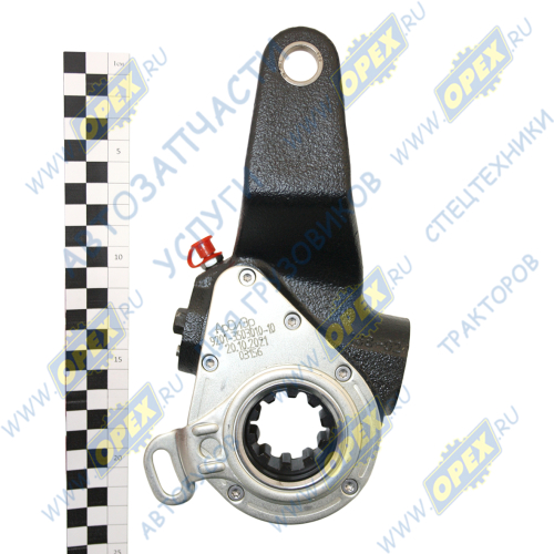 9201-3503010-10 Рычаг тормозной (трещетка) (авт.) задний правый; (ф38 мм; шлицы-10); 165 мм (+60мм); КамАЗ 5360/5460/6460/6520/6522, НЕФАЗ 5297 ГК Ростар1